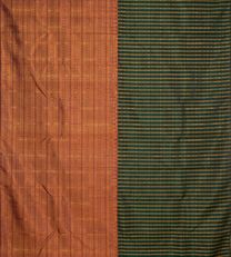 Green And Maroon Kanchipuram Silk Saree2