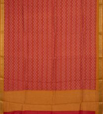Red Soft Tussar Printed Saree3