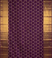 Purple Kanchipuram Silk Saree 2