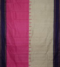 Pink And Beige Kanchipuram Silk Saree2