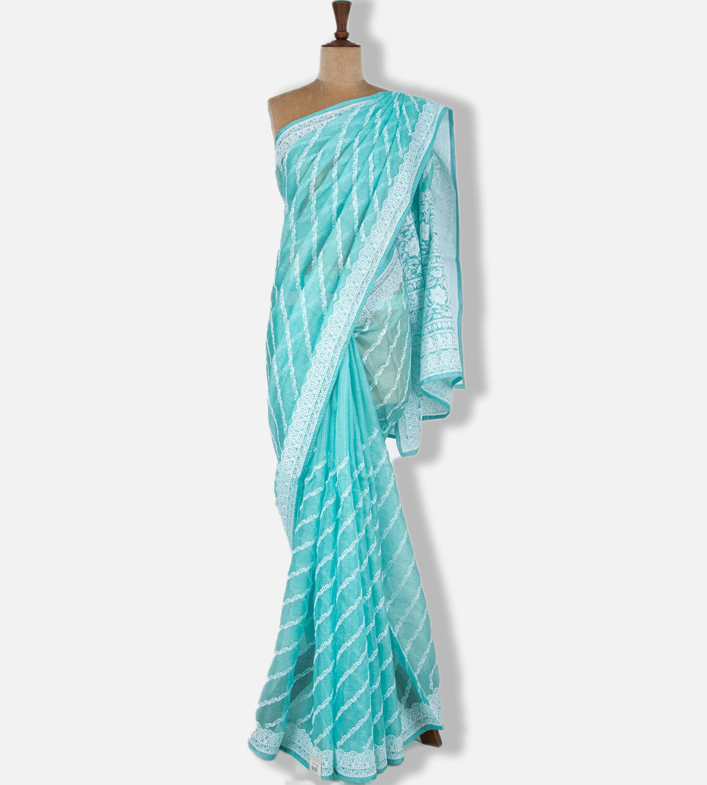 Blue Kota Silk Saree1