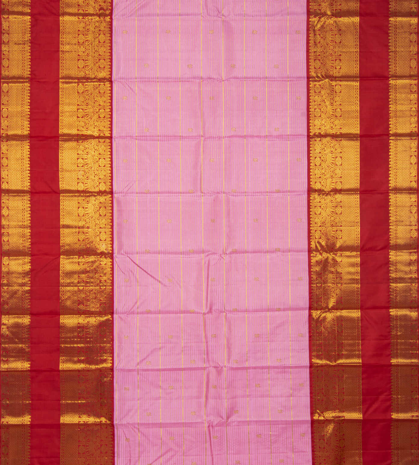 Light Pink Kanchipuram Silk Saree2