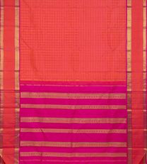 Mild Red Kanchipuram Silk Saree3
