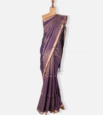 Purple Soft Silk Saree1