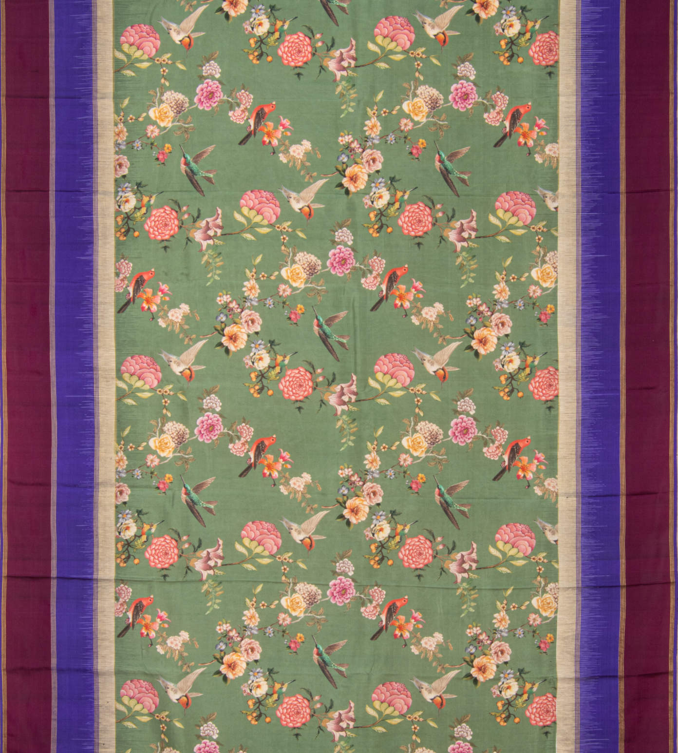 Green Soft Silk Saree2