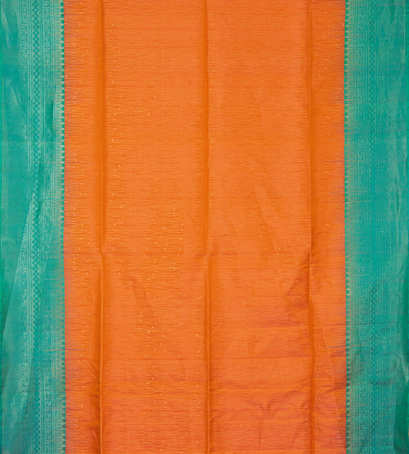 Orangish Pink Soft Silk Saree2