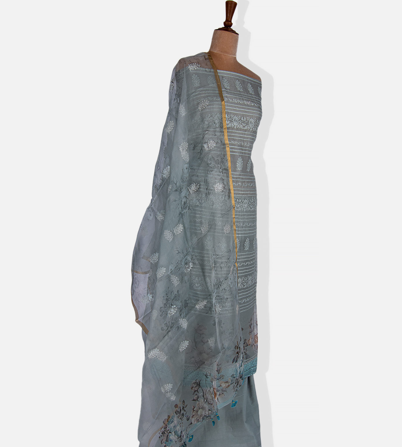 Pastel Blue Organza Salwar2