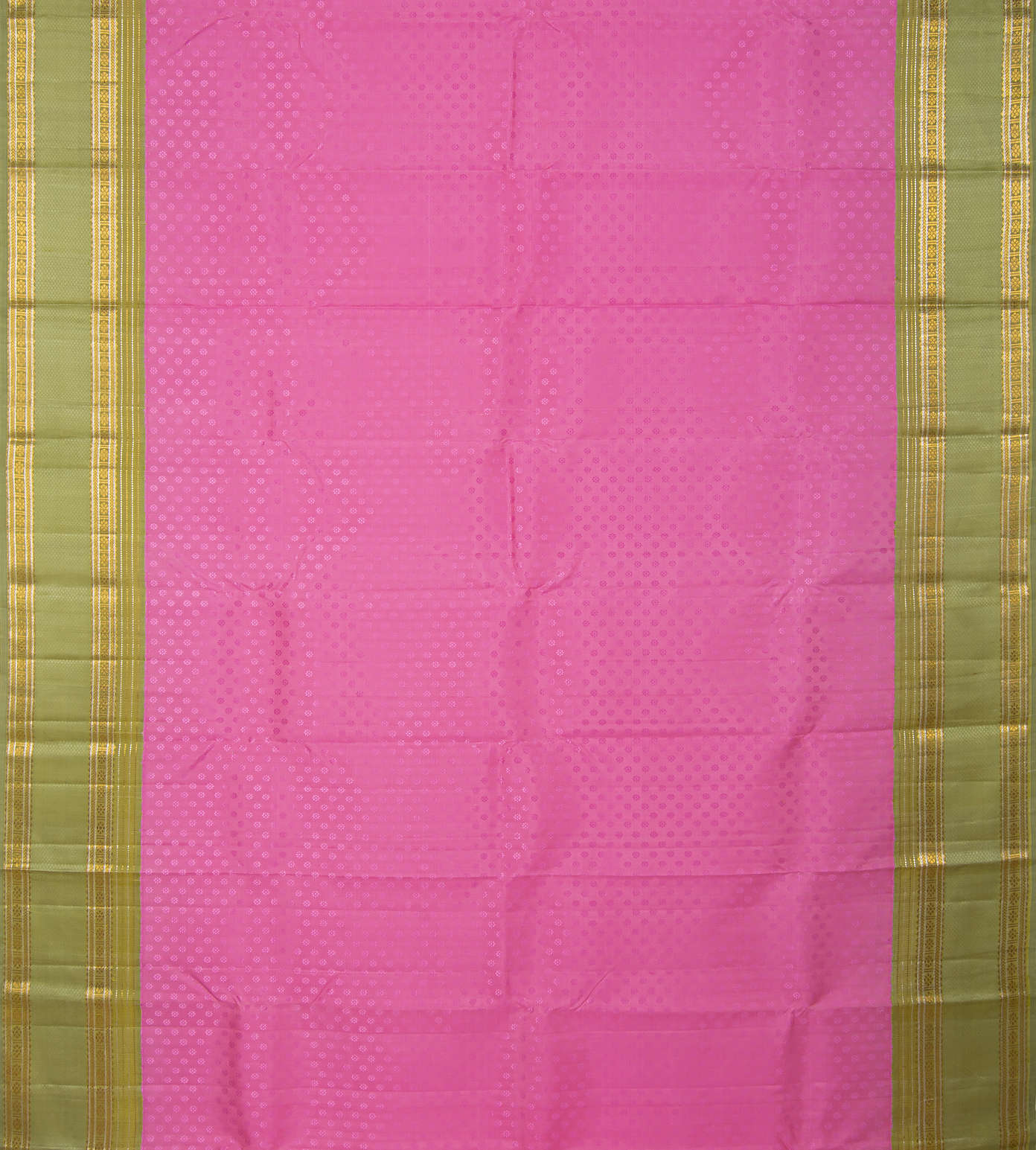 Pink Kanchipuram Silk Saree