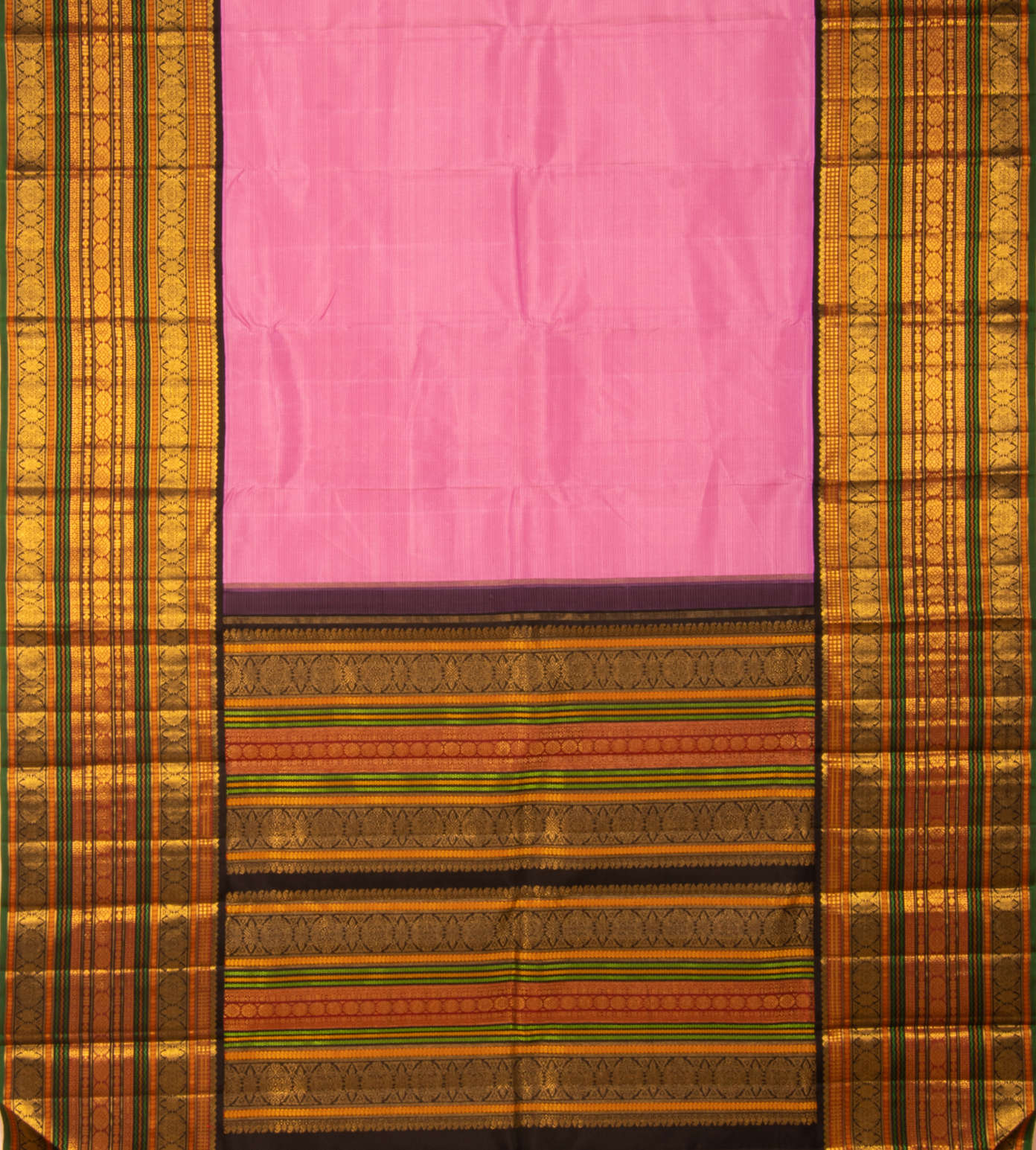 Pink Kanchipuram Silk Saree3