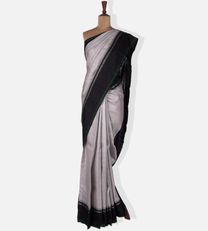 Light Grey Kanchipuram Silk Saree1