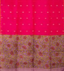 Pink Raw Silk Saree3