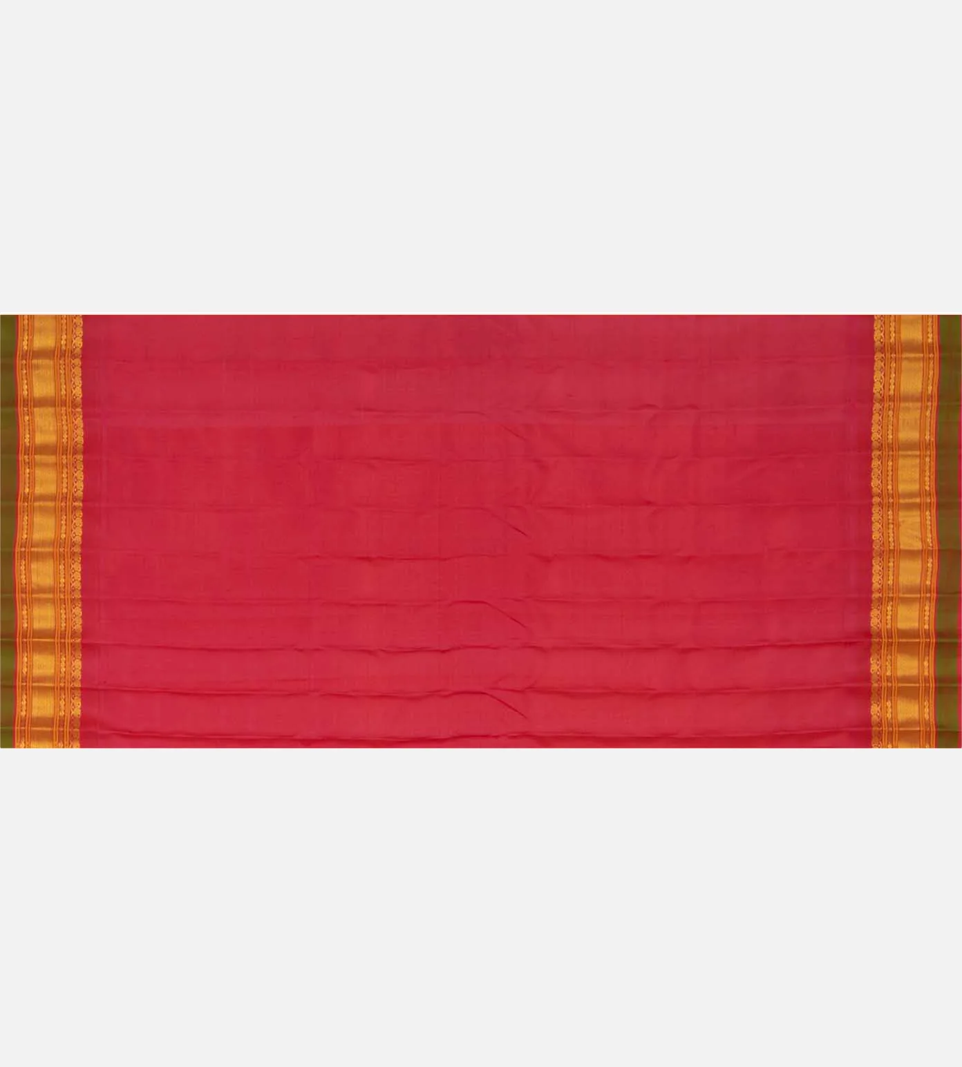 Light Green Gadwal Silk Saree4