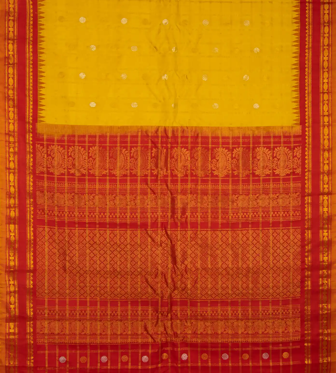 yellow-gadwal-silk-saree-rv27358-c