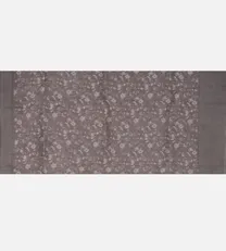 Grey Linen Printed Saree4