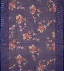 Blue Organza Saree2