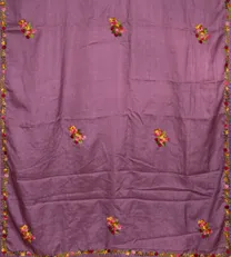 Onion Pink Tussar Embroidery Saree3
