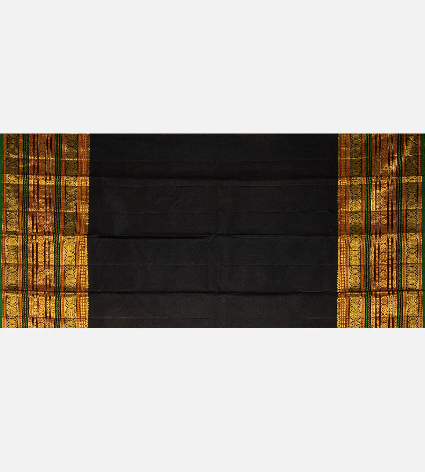 Deep Grey Kanchipuram Silk Saree4