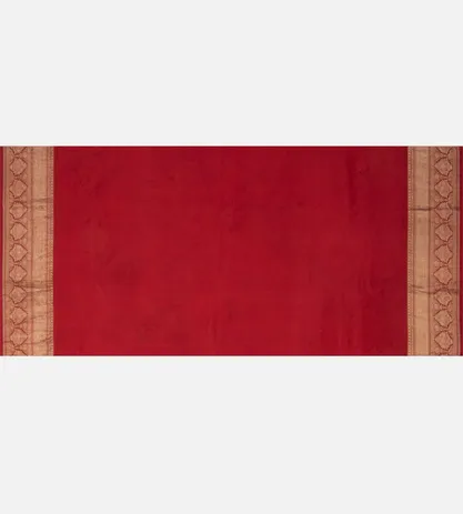 Red Ajrakh Kanchipuram Silk Saree4