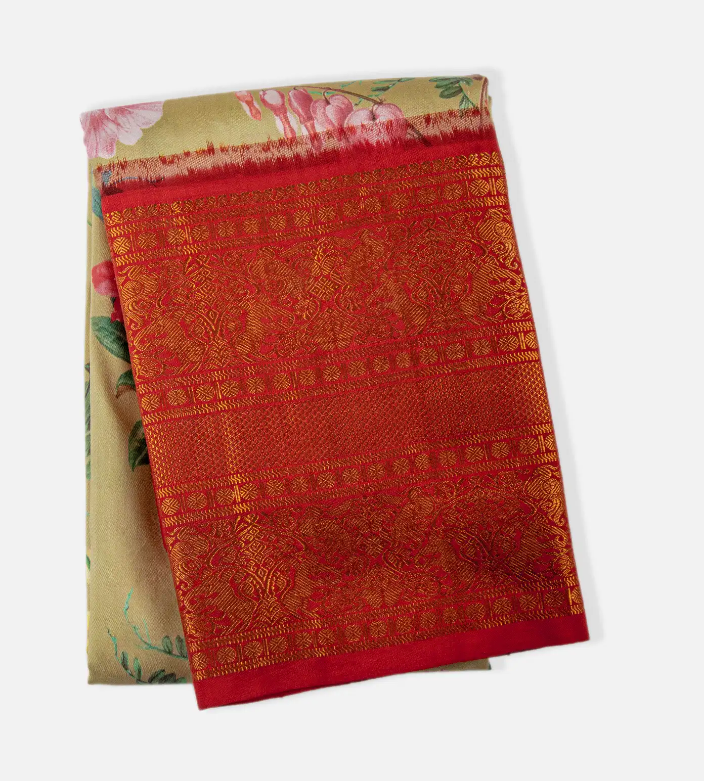 Pastel Green Kanchipuram Silk Saree1