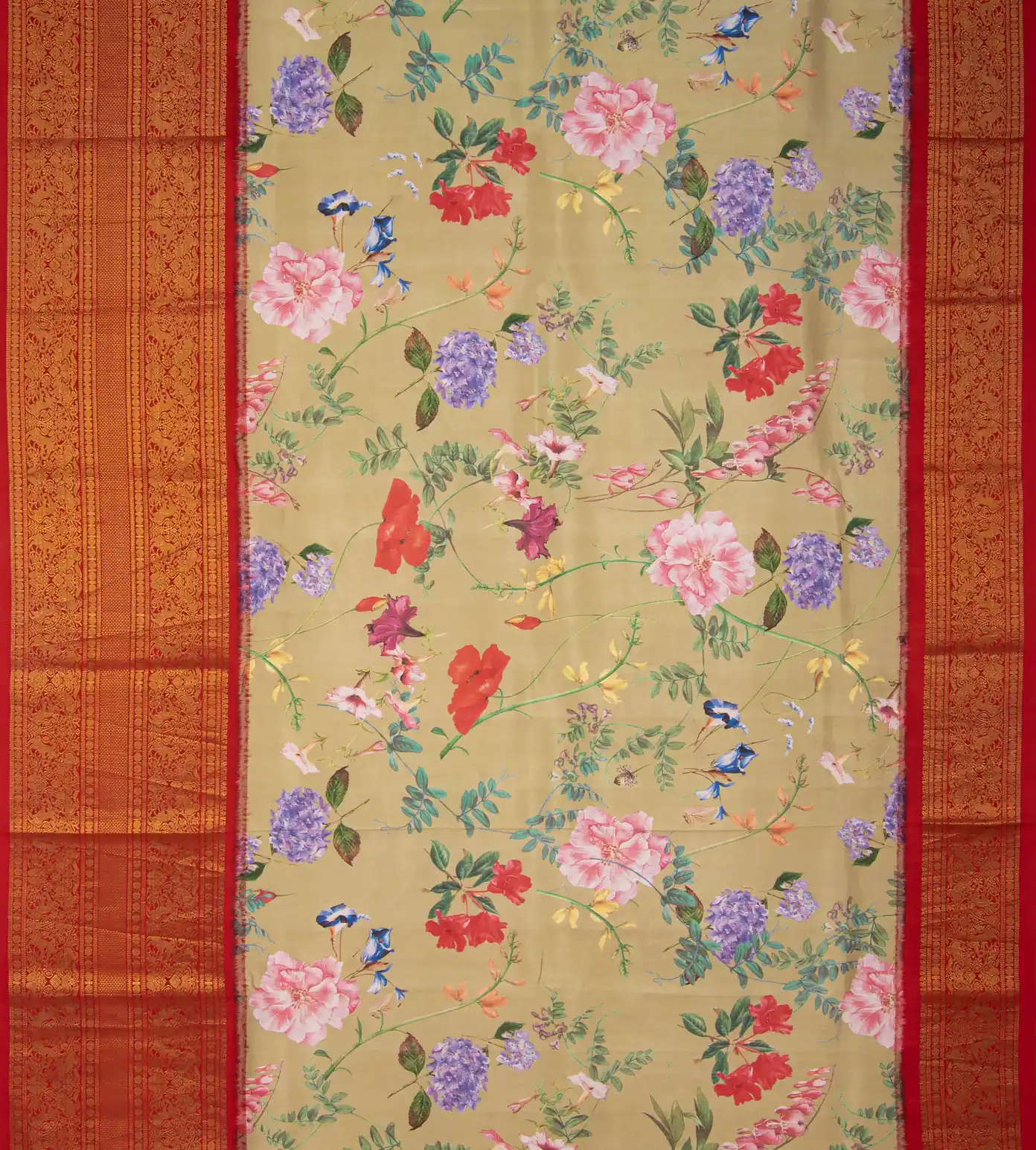 Pastel Green Kanchipuram Silk Saree2