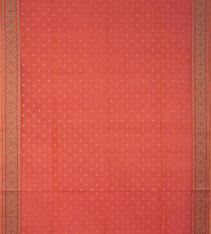 Rouge Pink Banarasi Cotton Saree2