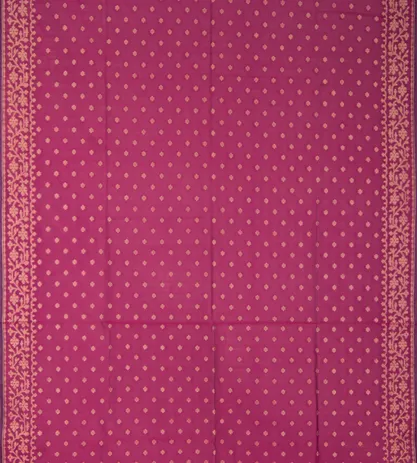 Deep Pink Banarasi Cotton Saree2