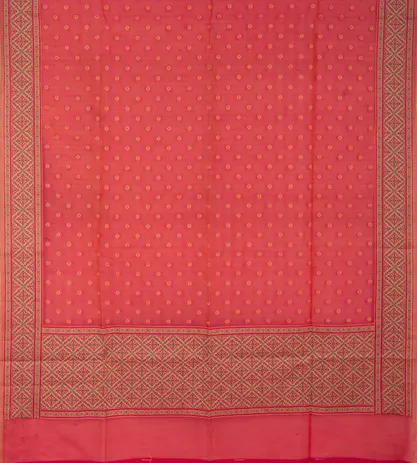 Pink Banarasi Cotton Saree3
