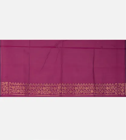 Dark Pink Banarasi Cotton Saree4