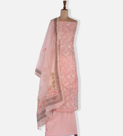 Pastel Pink Organza Salwar1