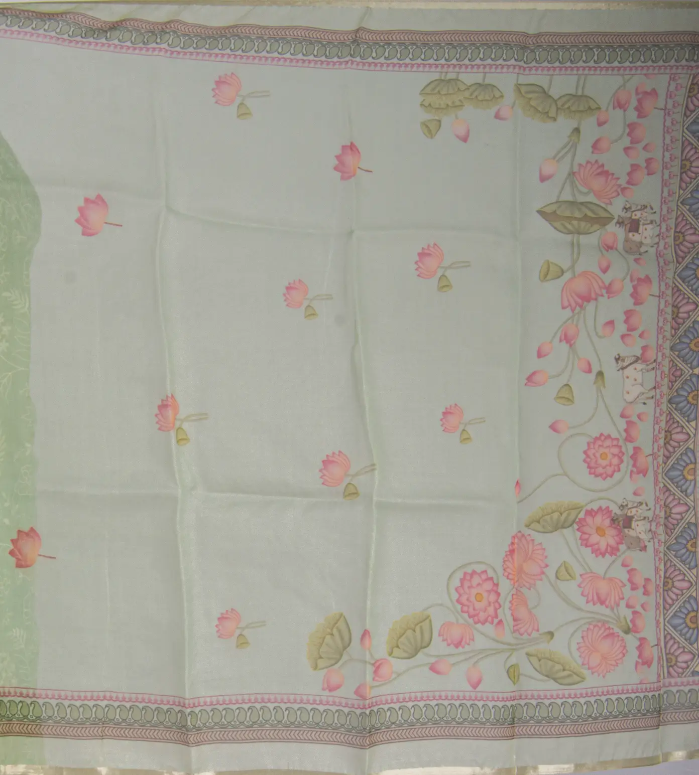 Pastel Green Organza Salwar4