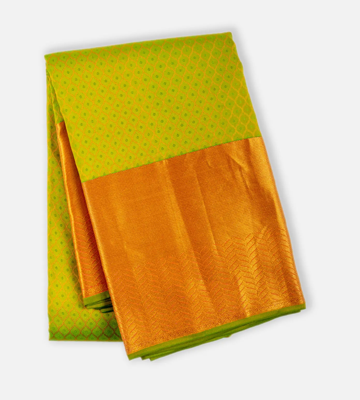 Green Soft Silk Saree1