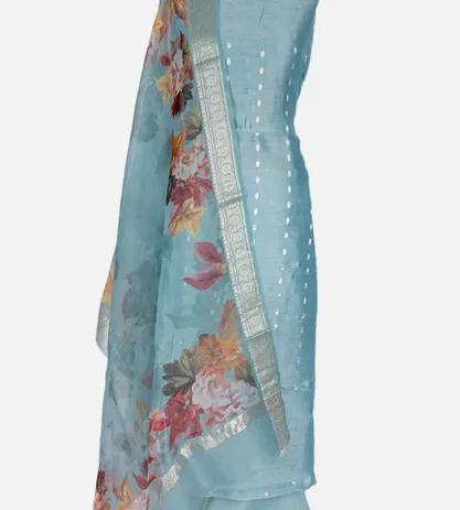 Blue Chanderi Cotton Salwar3
