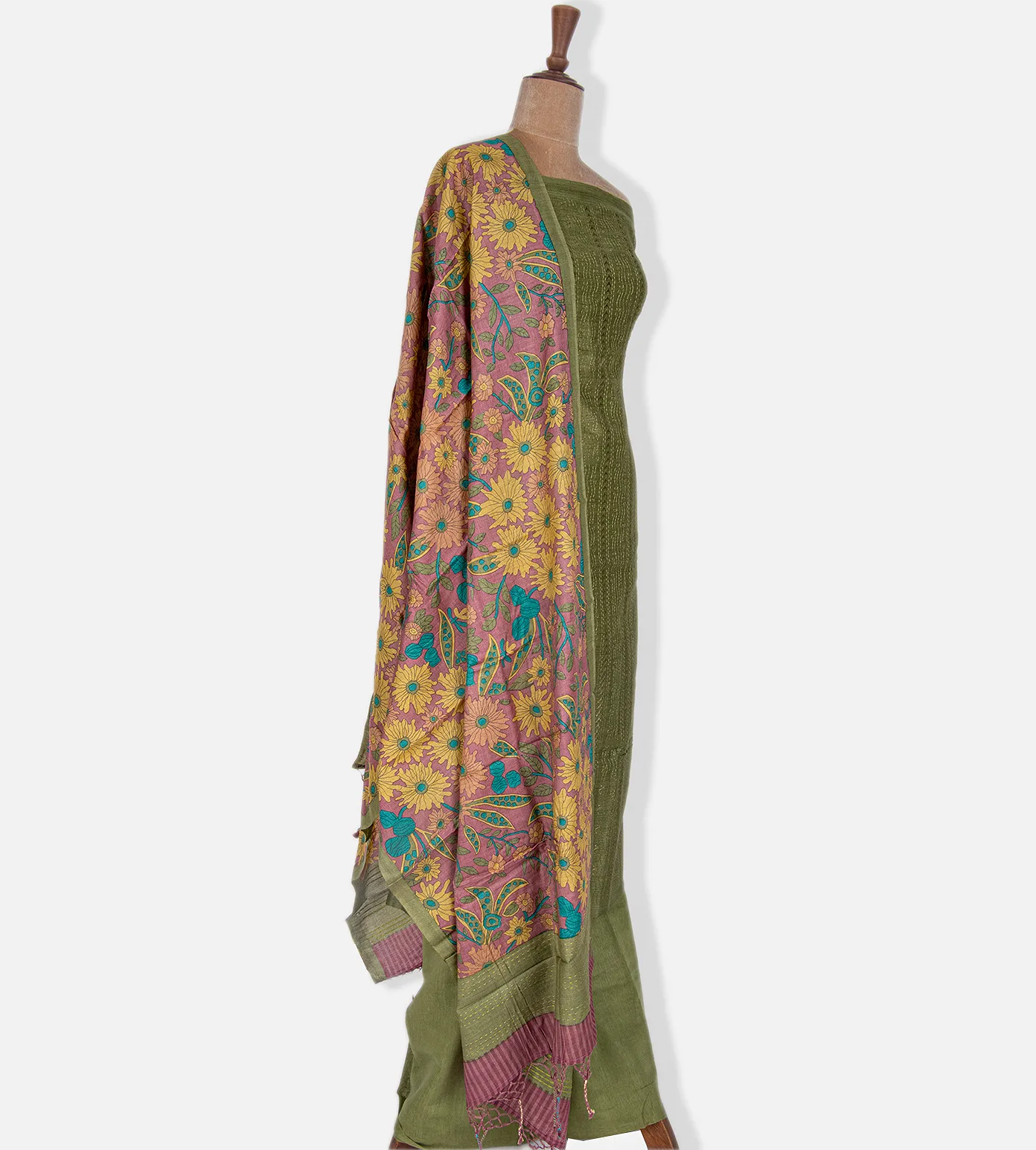 Green Tussar Salwar2