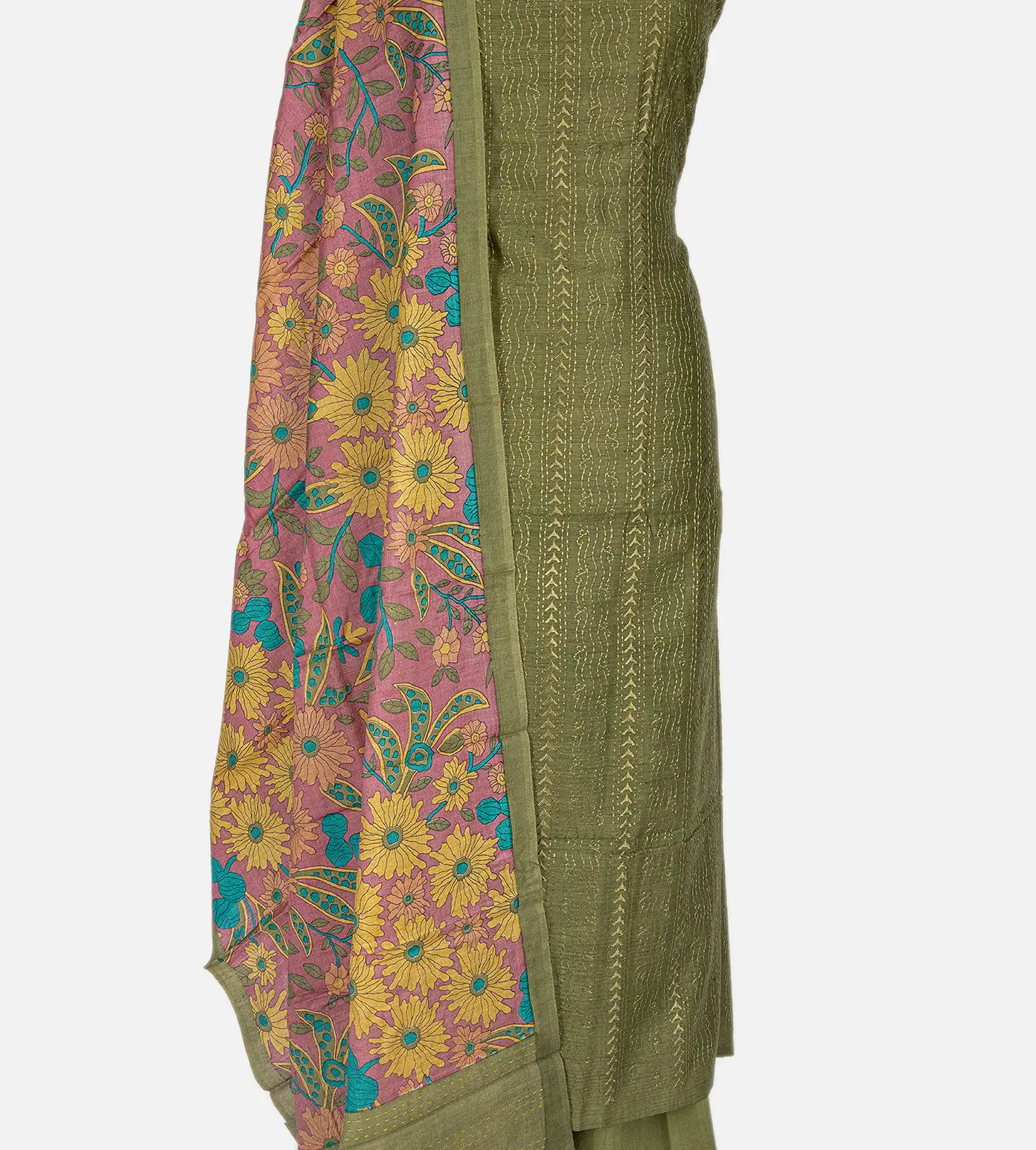 Green Tussar Salwar3