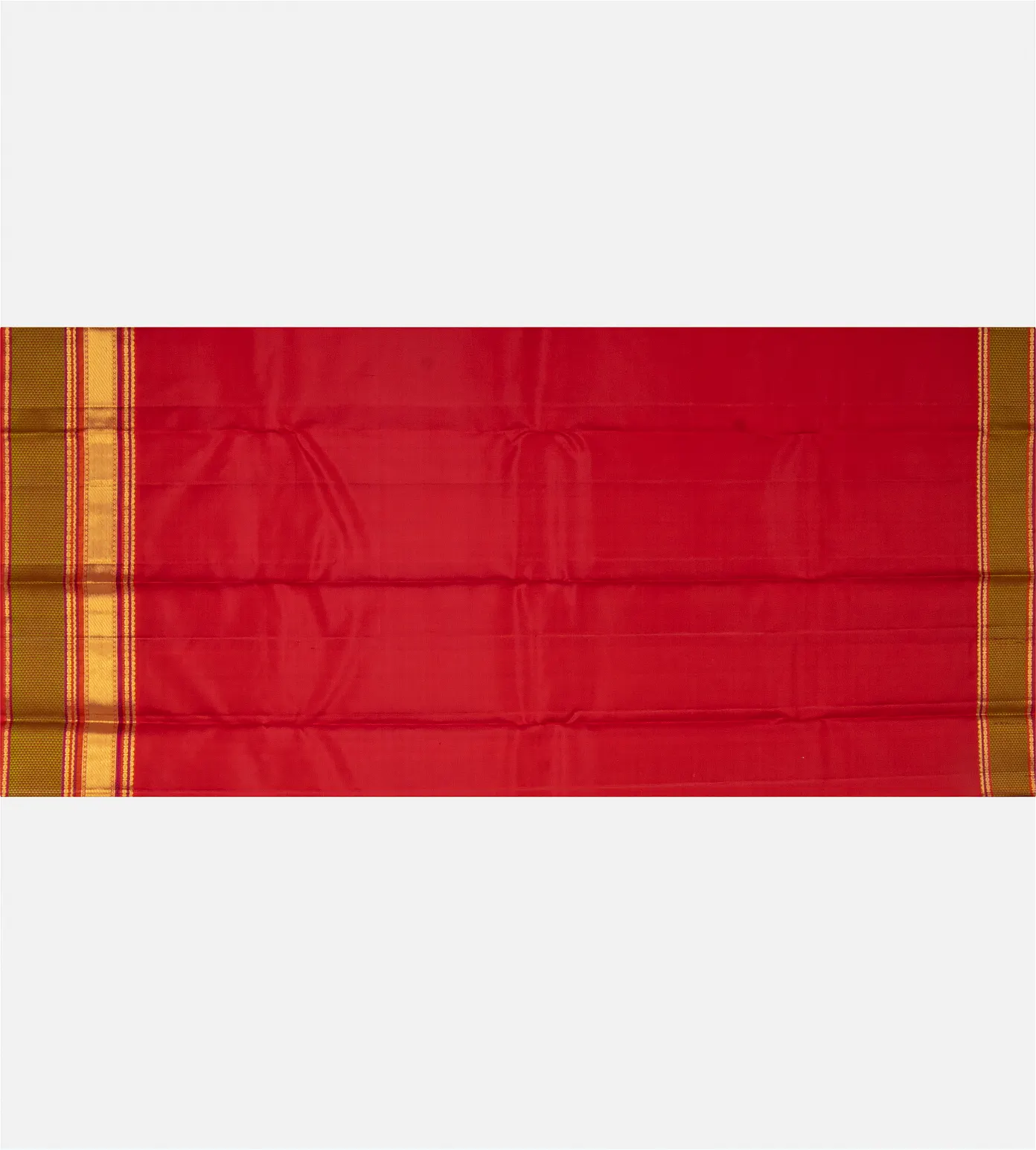 Yellow Kanchipuram Silk Saree4