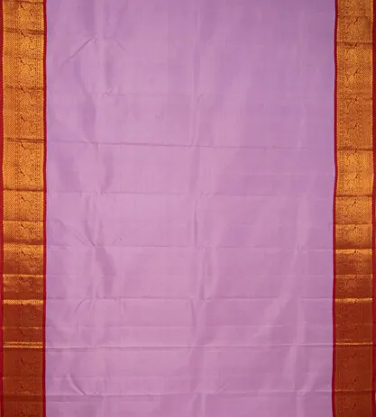 Lavender Kanchipuram Silk Saree2