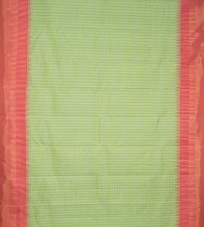 Green And Blue Kanchipuram Silk Saree2