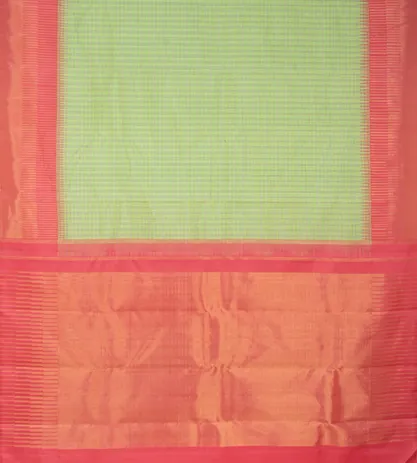 Green And Blue Kanchipuram Silk Saree3