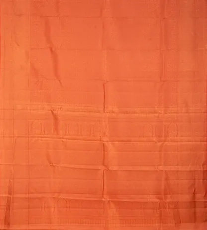 Orange Kanchipuram Silk Saree3