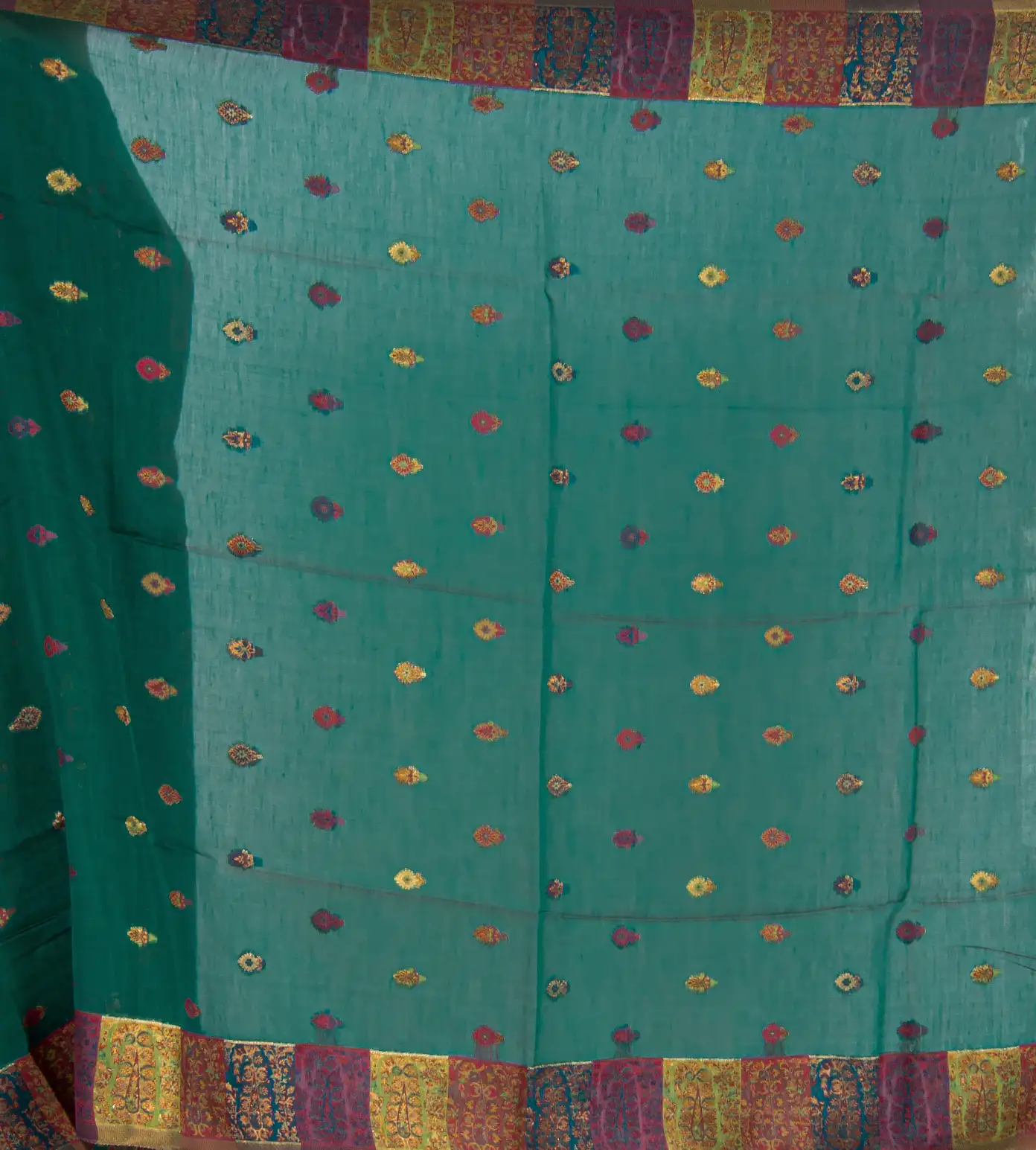 Sea Green Kani Silk Salwar4