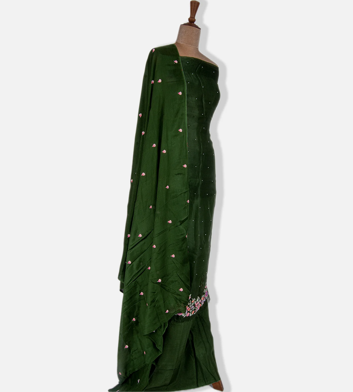 Green Organza Salwar2