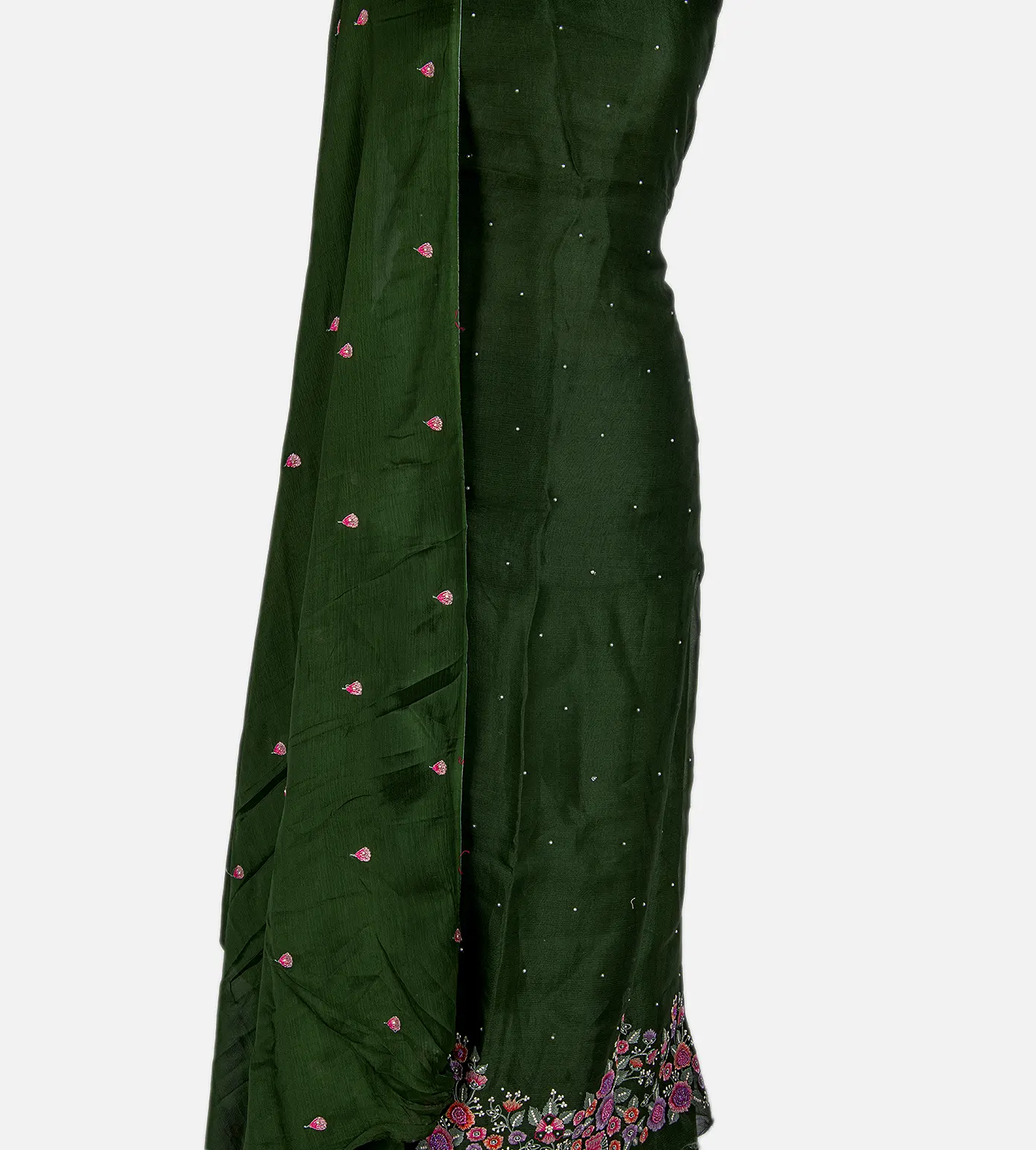 Green Organza Salwar3