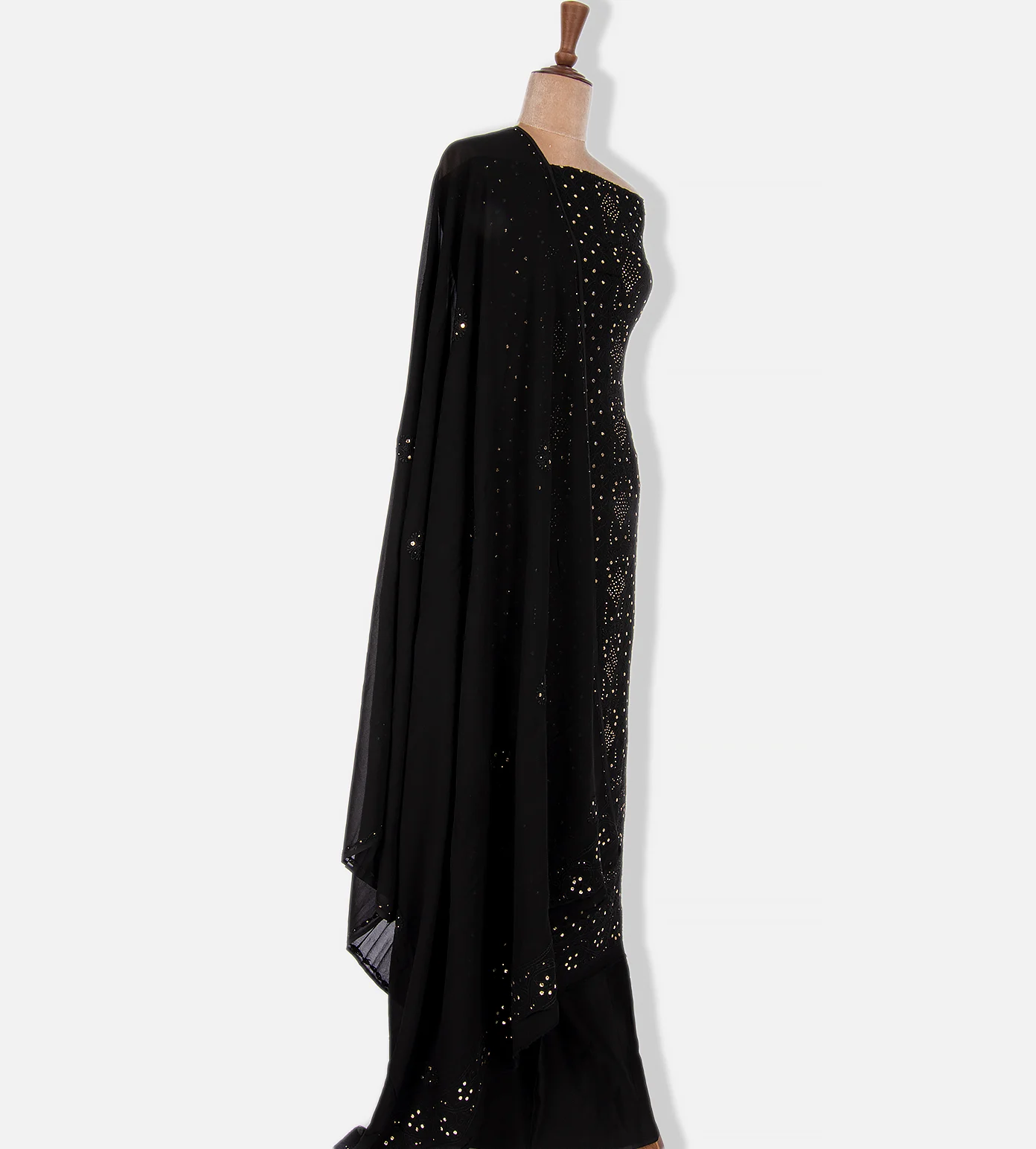 Black Georgette Salwar2