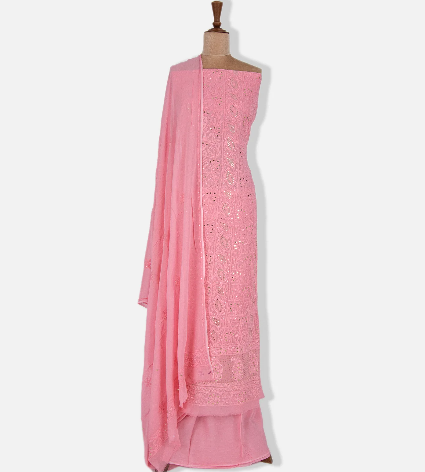 Pink Georgette Salwar1