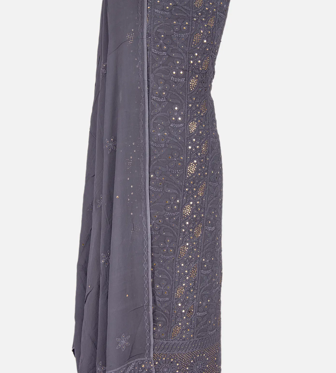 Grey Georgette Salwar3