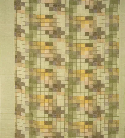 Multicolour Linen Saree2
