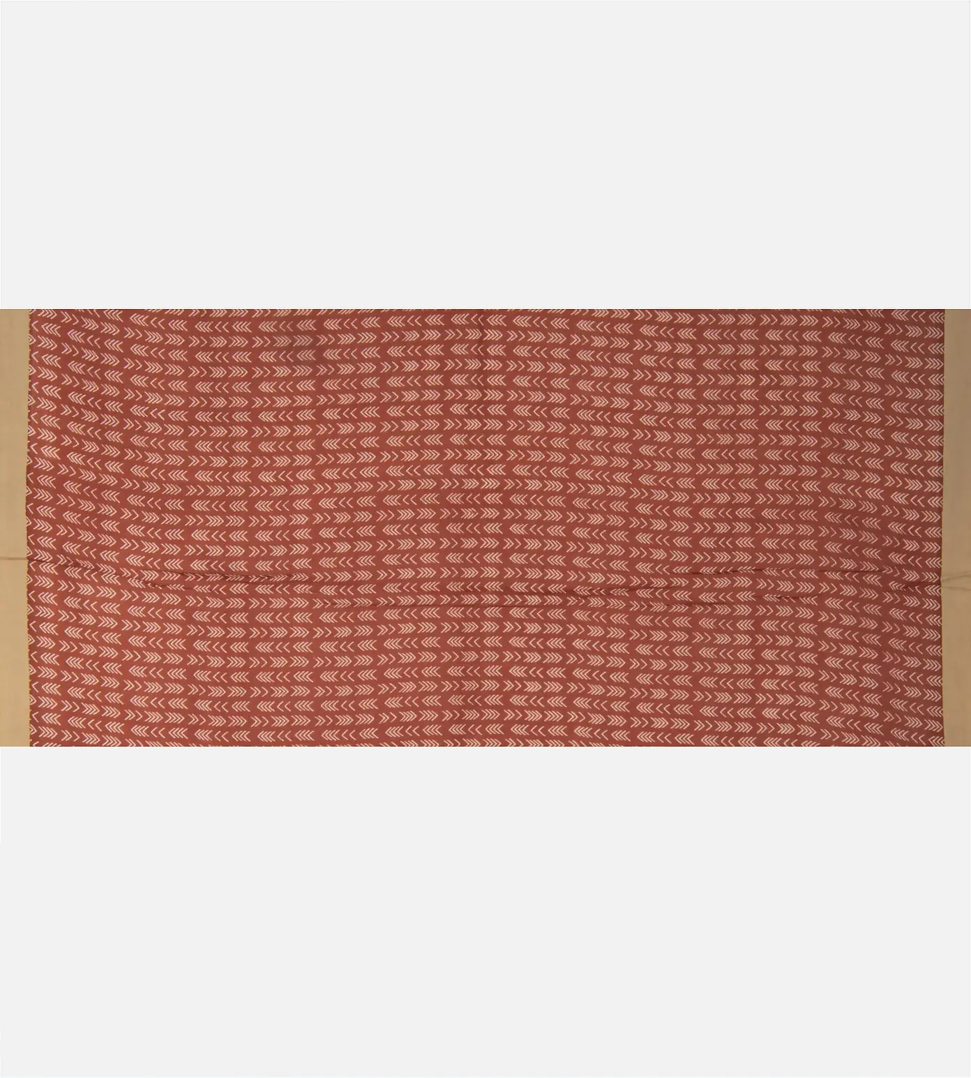 Rust Red Cotton Saree4