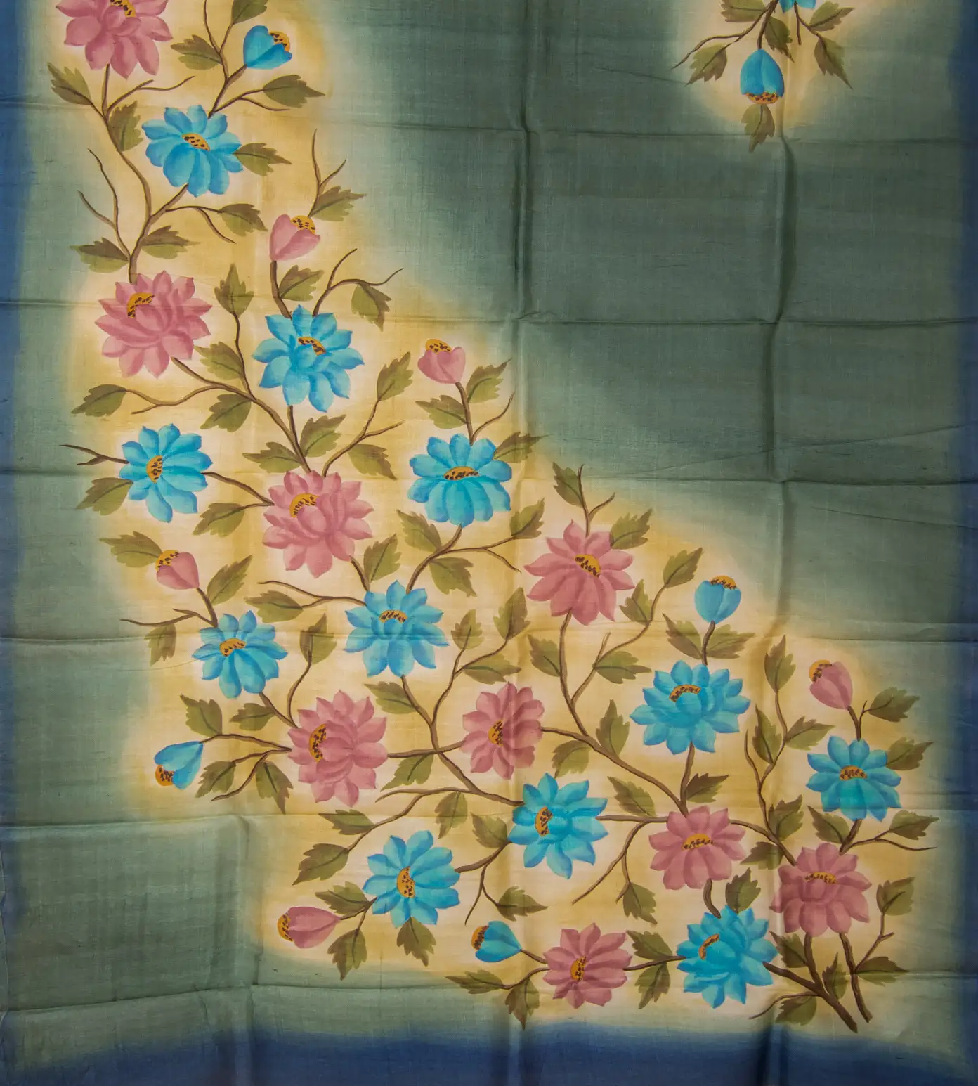 forest-green-tussar-saree-rv32119-c