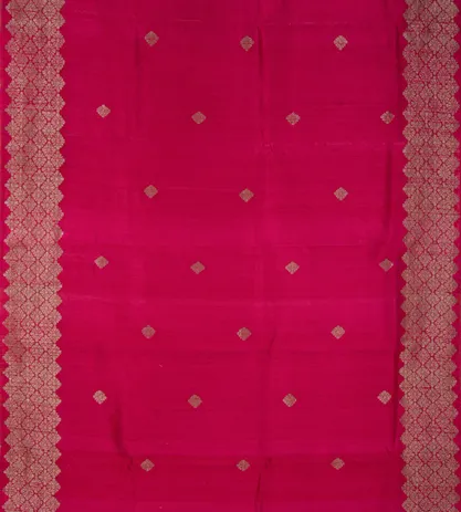 Pink Banarasi Tussar Saree2
