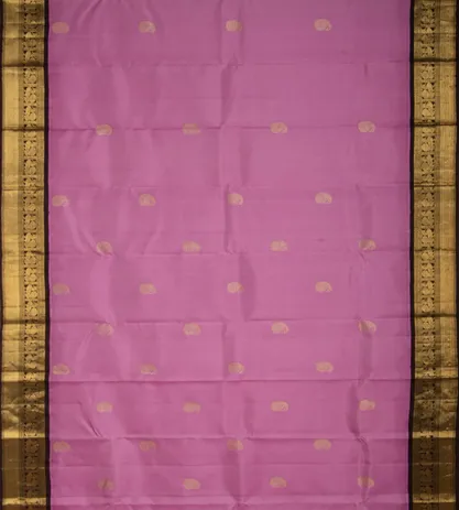 Orchid Purple Kanchipuram Silk Saree2